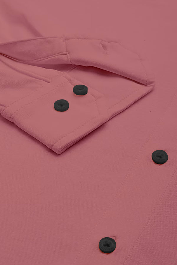 Dusty Pink Plain Shirt